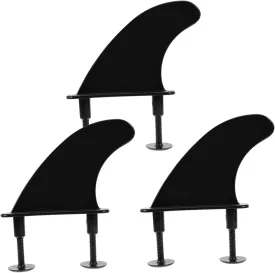 1 Set Fin Soft Surfboard Water Splitter Set Durable TPU Tail Rudder for Inflatable Surfboards Precision Maneuvering Stability for Surfing and Kayaking Enthusiasts