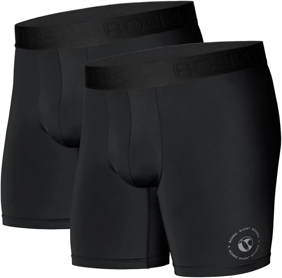 2 Pack Men's Premium Underwear Designed for your Board Shorts, Wetsuits, and Athletic Wear