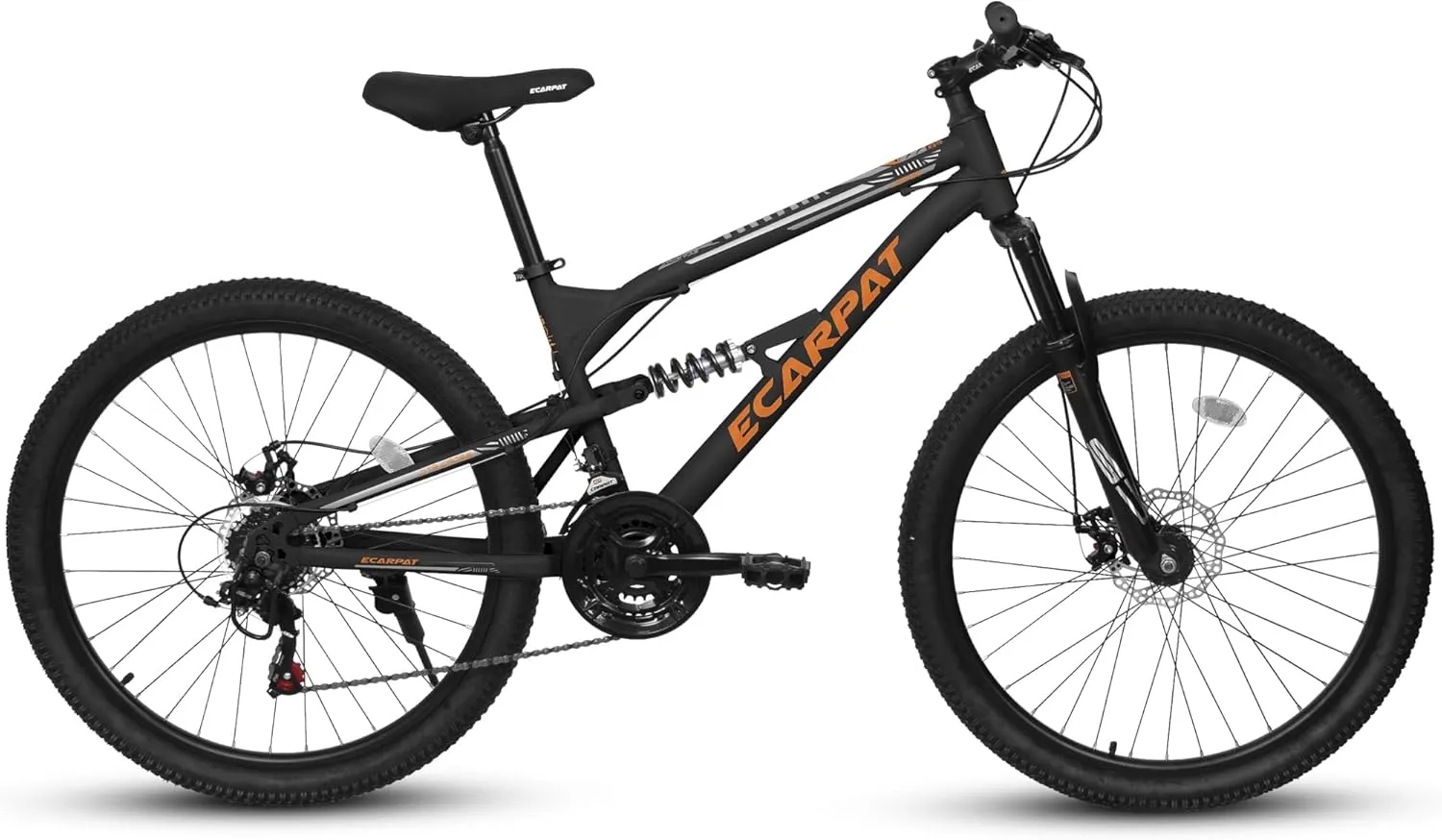 24 Inch Mountain Bike Boys Girls, Dual Full Suspension Children Bicycle to School, 21-Speed Kids Bike for 10  Years Old, Gift for Your Kids.