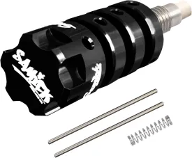 Archery Cushion Plunger for Recurve Bow - Aluminum Alloy Screw-in Shock Absorption Pressure Button with Adjustable Arrow Rest & Bow Stabilizer - Essential Bow Accessories