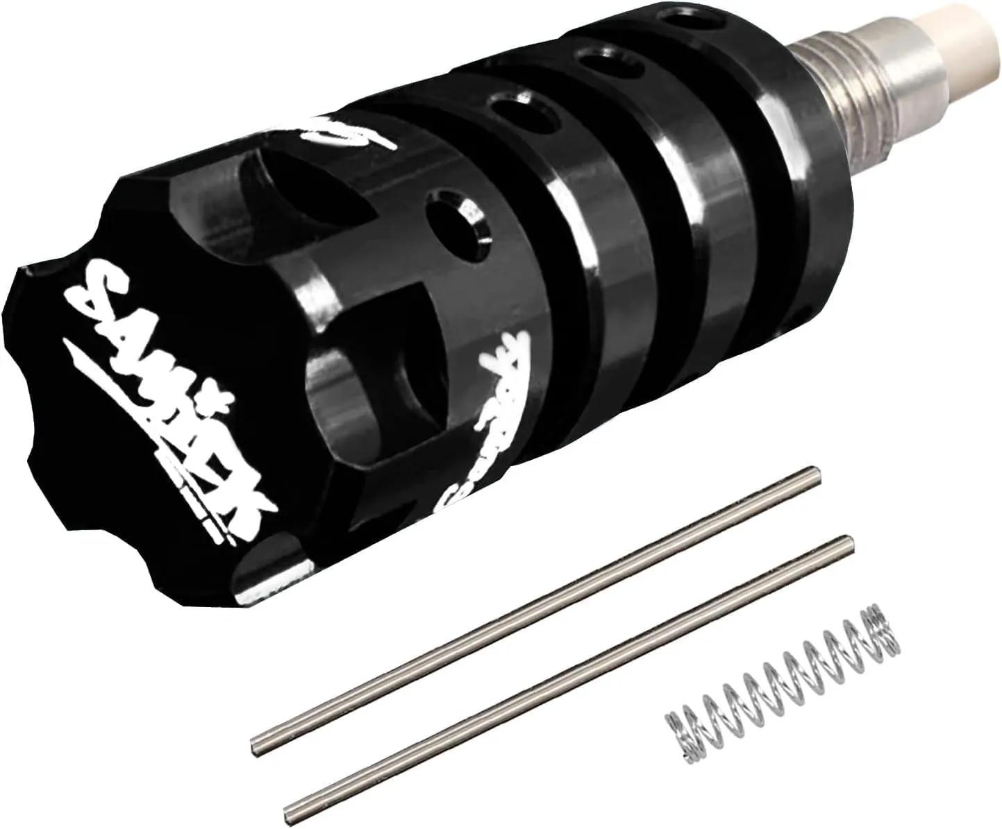 Archery Cushion Plunger for Recurve Bow - Aluminum Alloy Screw-in Shock Absorption Pressure Button with Adjustable Arrow Rest & Bow Stabilizer - Essential Bow Accessories