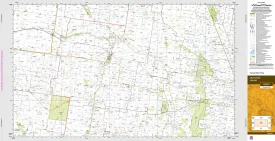Ariah Park 8329-S Topographic Map 1:50k