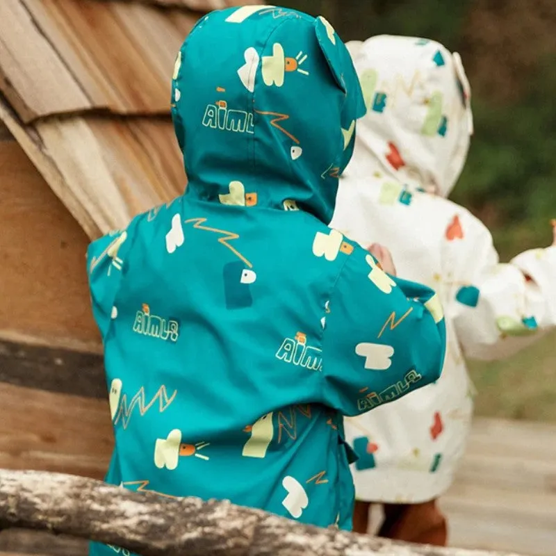 Baby Toddler Outdoor Coat Fleece-lined Jacket Set-143