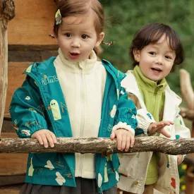 Baby Toddler Outdoor Coat Fleece-lined Jacket Set-143