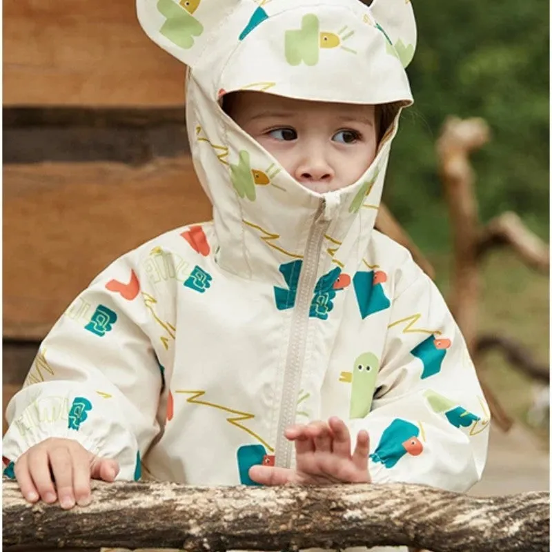 Baby Toddler Outdoor Coat Fleece-lined Jacket Set-143
