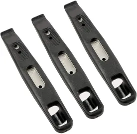 BIKEHAND Bike Bicycle Plastic/Metal Boosted/Steel Boosted Tool Tire Levers - Road Mountain MTB Bike Use - Great to Remove Tire at Ease and Replace The Tubes Without Damaging The Wheels
