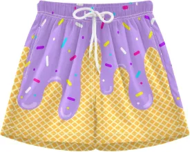 Boys' Board Shorts with Compression Liner Quick Dry Boys Swim Trunks Casual Shorts 4-13Y
