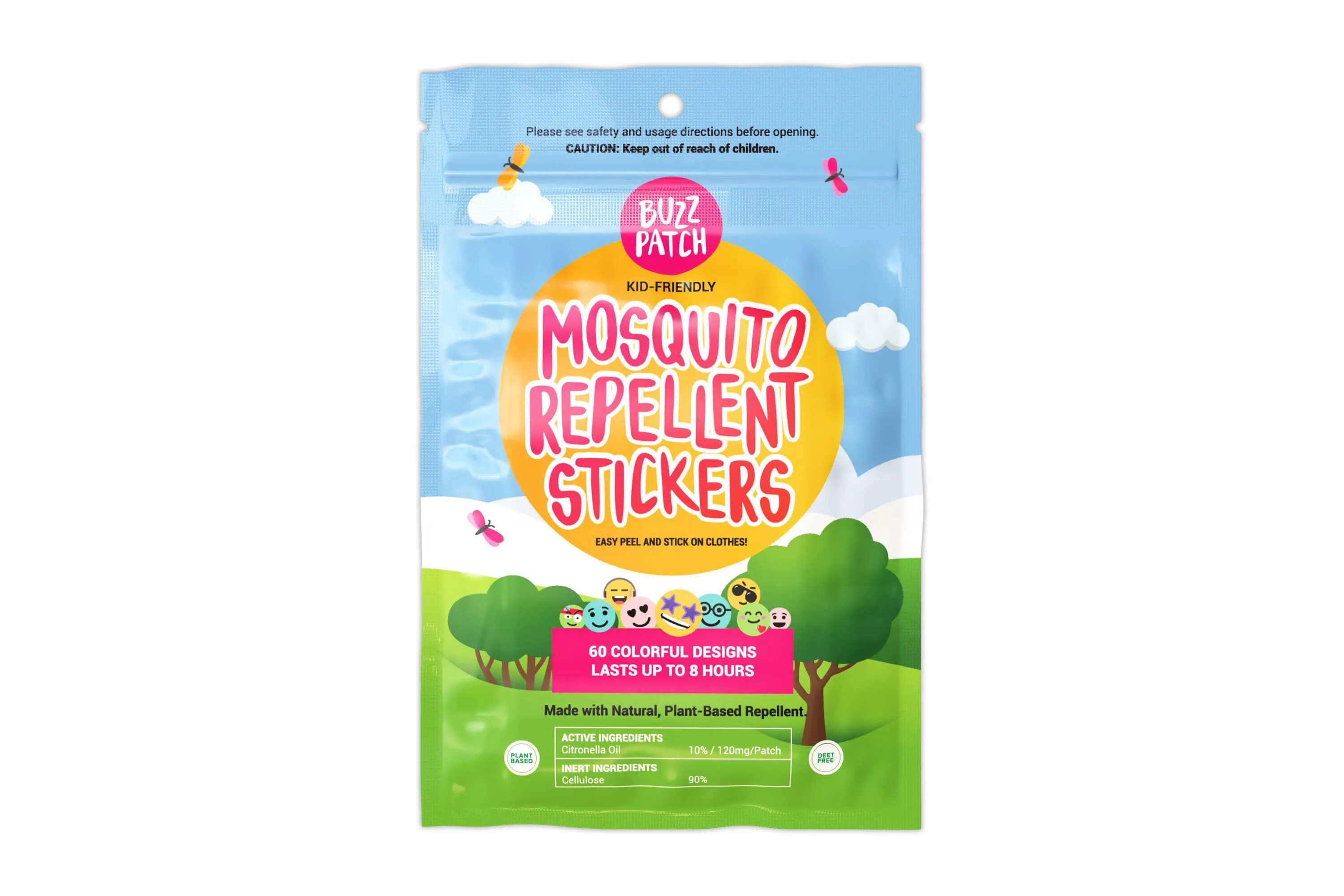 BuzzPatch Mosquito Repellent Patches**