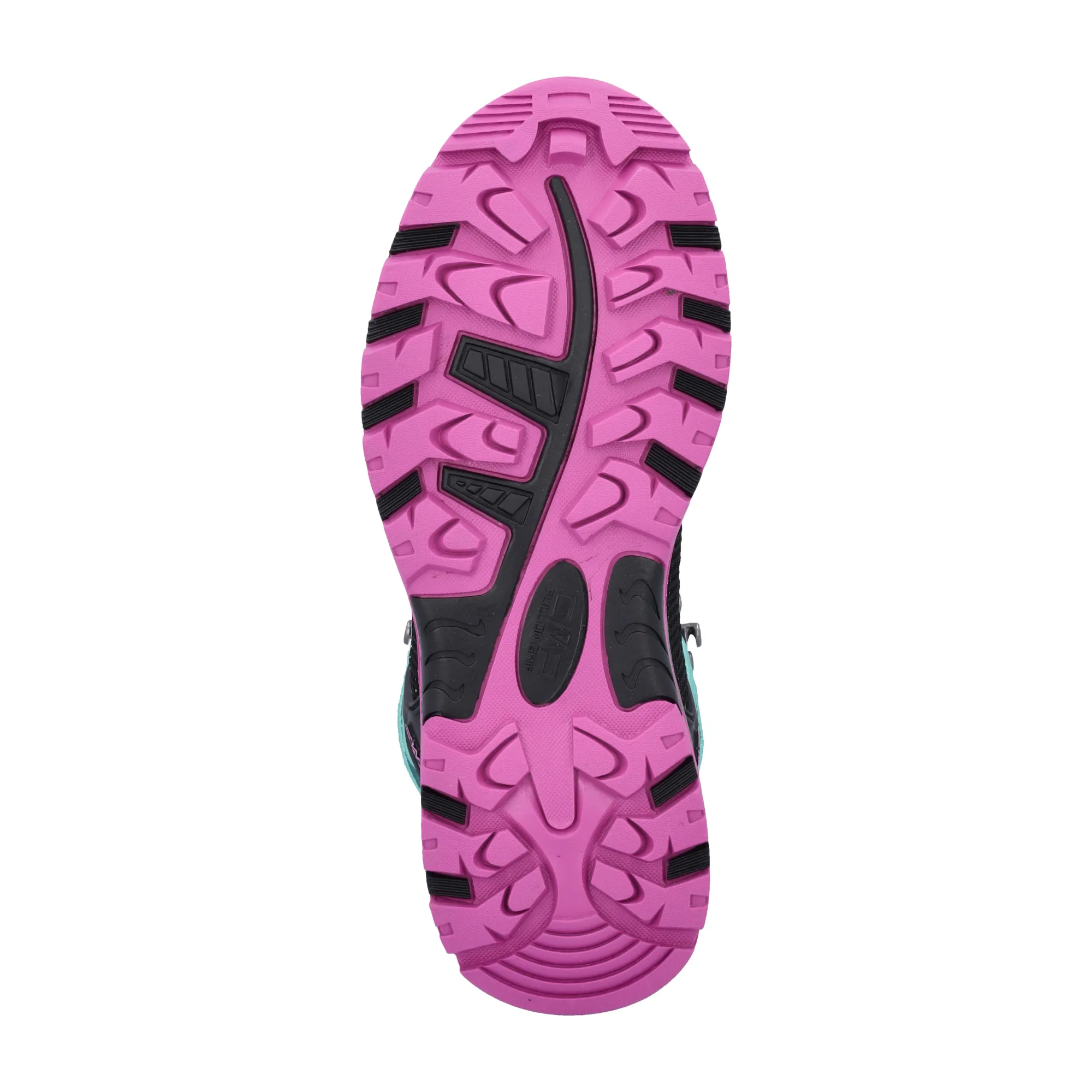 CMP Junior Rigel Trekking Waterproof Mid Trail Boots (Lake/Pink Fluo)(Sizes EU38-41)