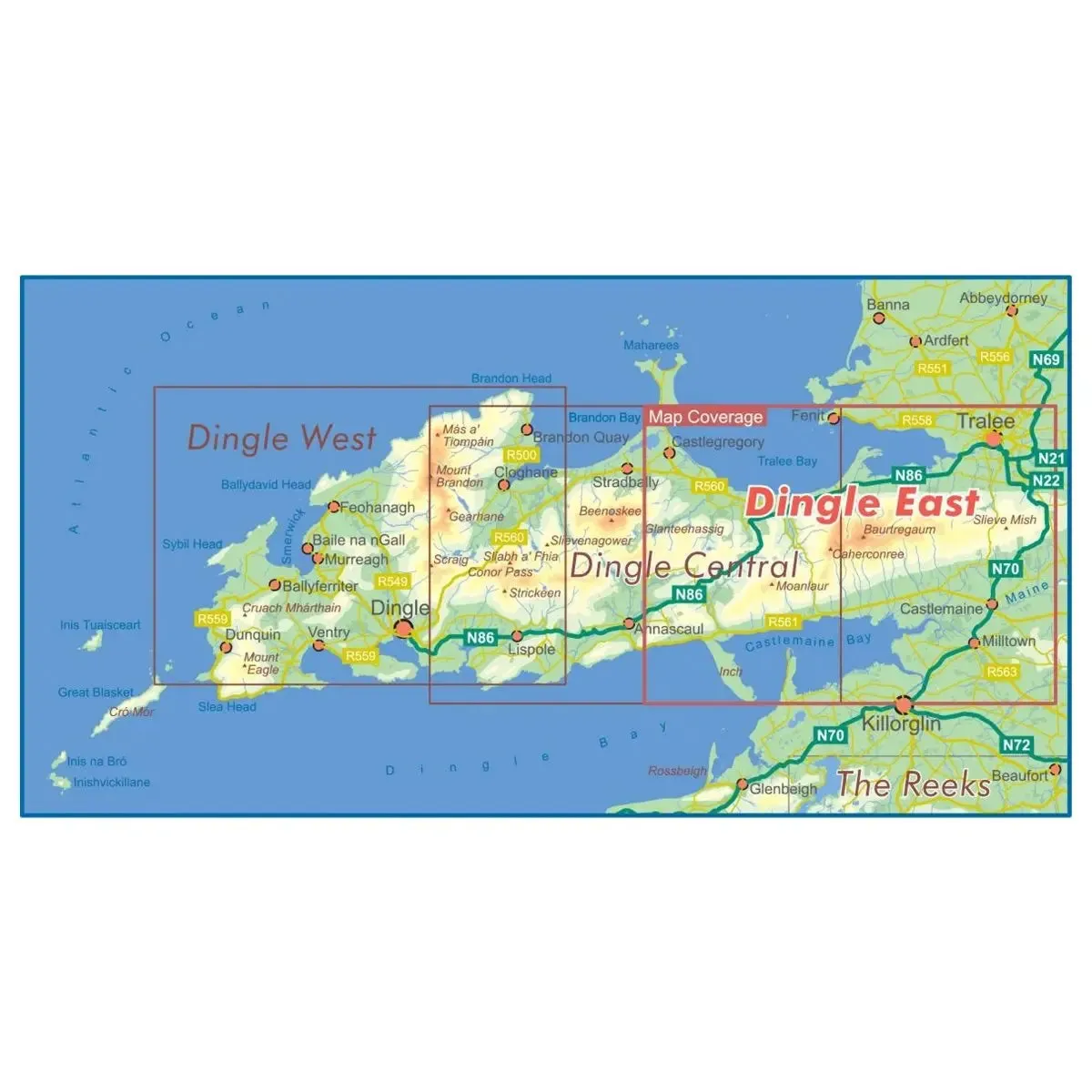 Dingle East 1:25K