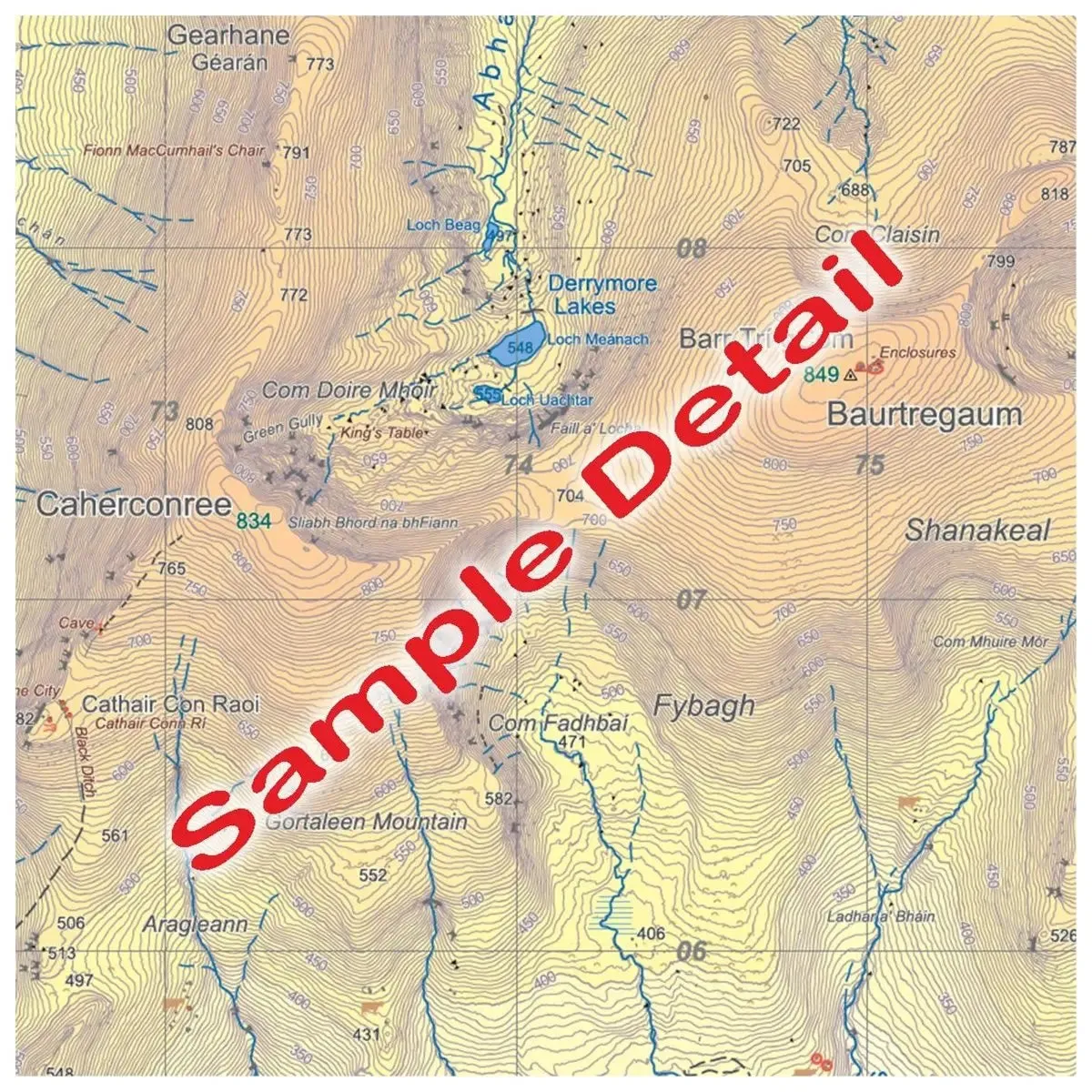 Dingle East 1:25K