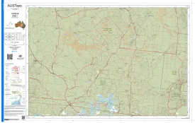 Ivanhoe I5501 AUSTopo 1:250,000 Map