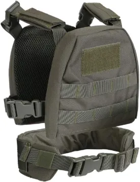 Kids Mini Airsoft Tactical Vest with Patrol Belt Molle Combat Vest XS/S Child Vest Suit