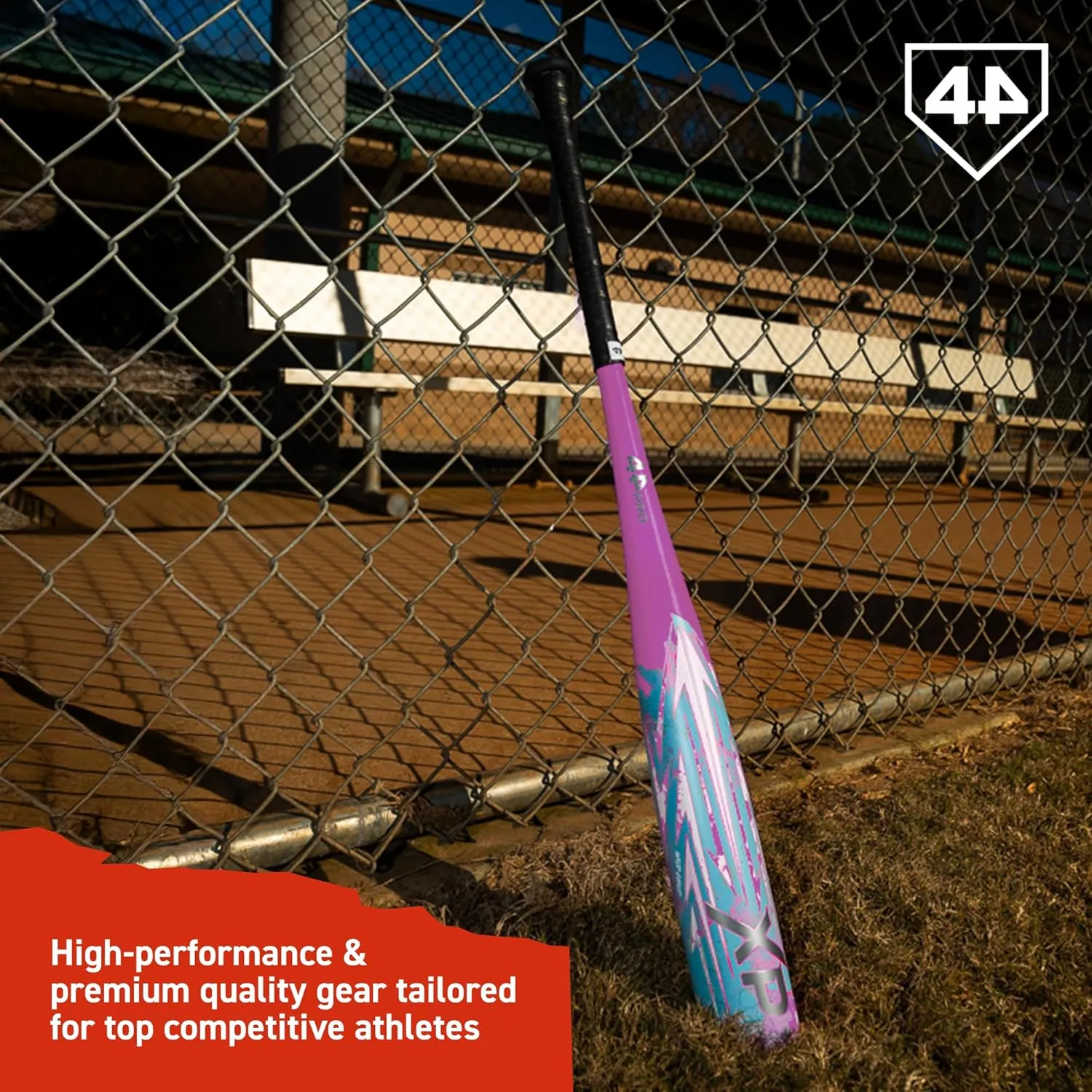 Limited Edition XP USSSA 1.15 BPF Baseball Bat, Balanced Baseball Bat for Most Youth Baseball Leagues, Lightweight & Durable Standard Taper Handle, Drop -10, 2 3/4" Big Barrel Diameter