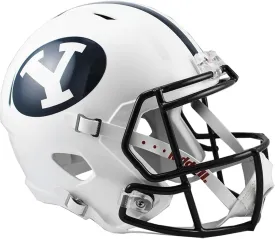 NCAA BYU Cougars Full Size Speed Replica Helmet, Blue, Medium