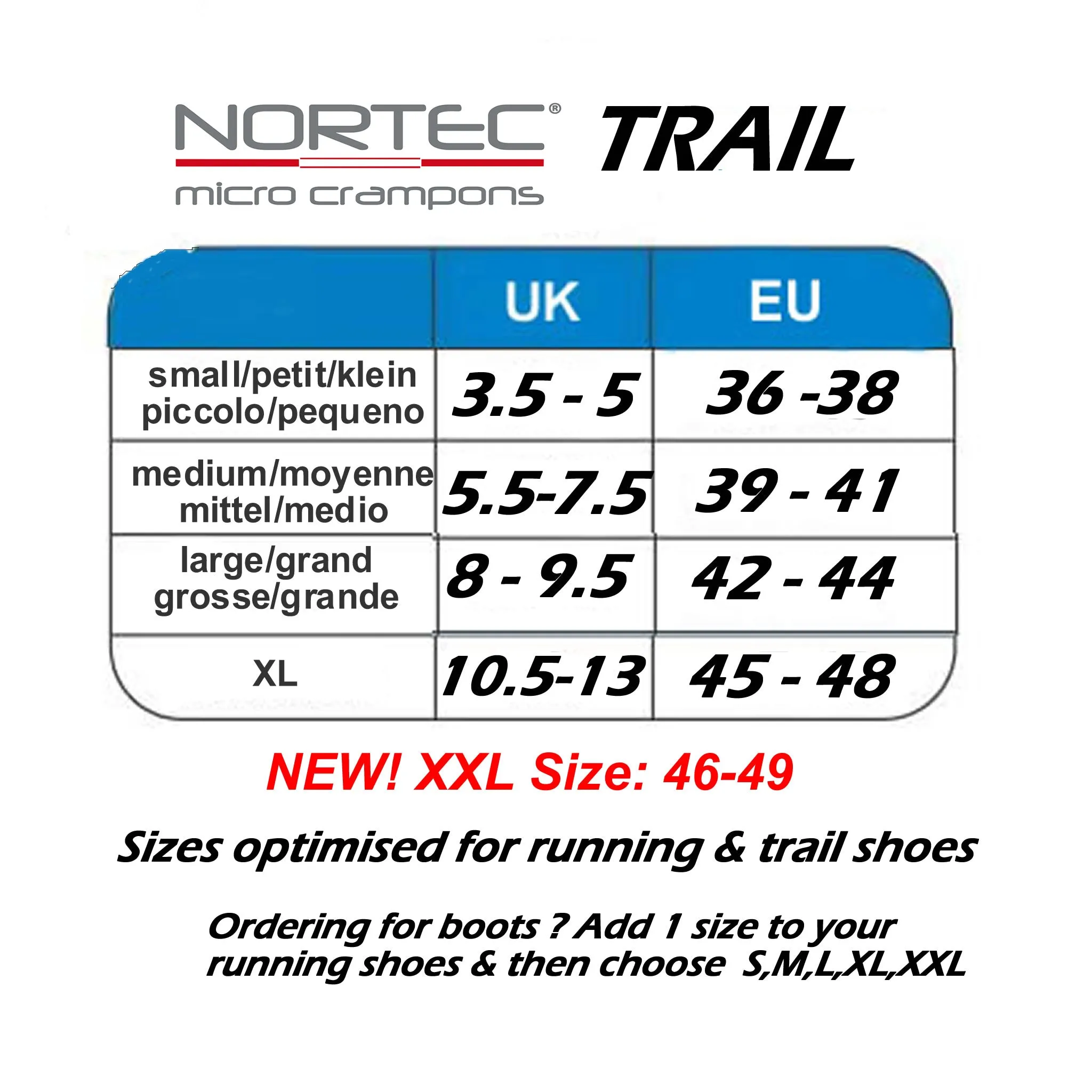 Nortec TRAIL Micro Crampons