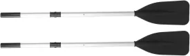 Pair Set 132cm Detachable Boat Oars Thickened Floating Aluminum Alloy Kayak Paddles for Rowing Boats Raft Detachable Boat OarsAluminum Alloy PaddleAluminum Alloy OarsKayak