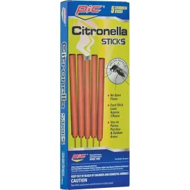 Pic Citronella Mosquito Repellent Stick 5pk