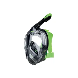 SEAC Unica Full Face Snorkel Mask Black/Lime