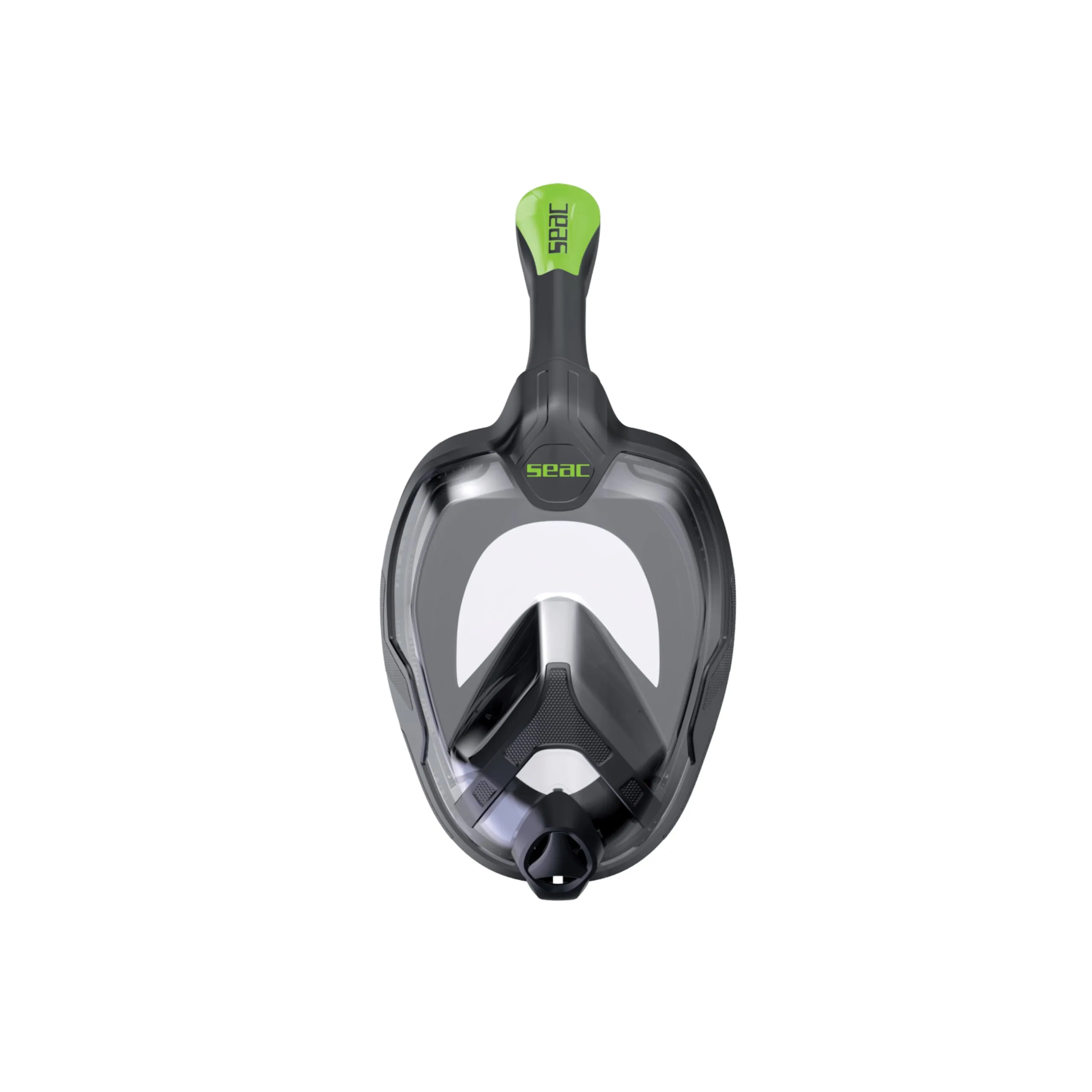 SEAC Unica Full Face Snorkel Mask Black/Lime