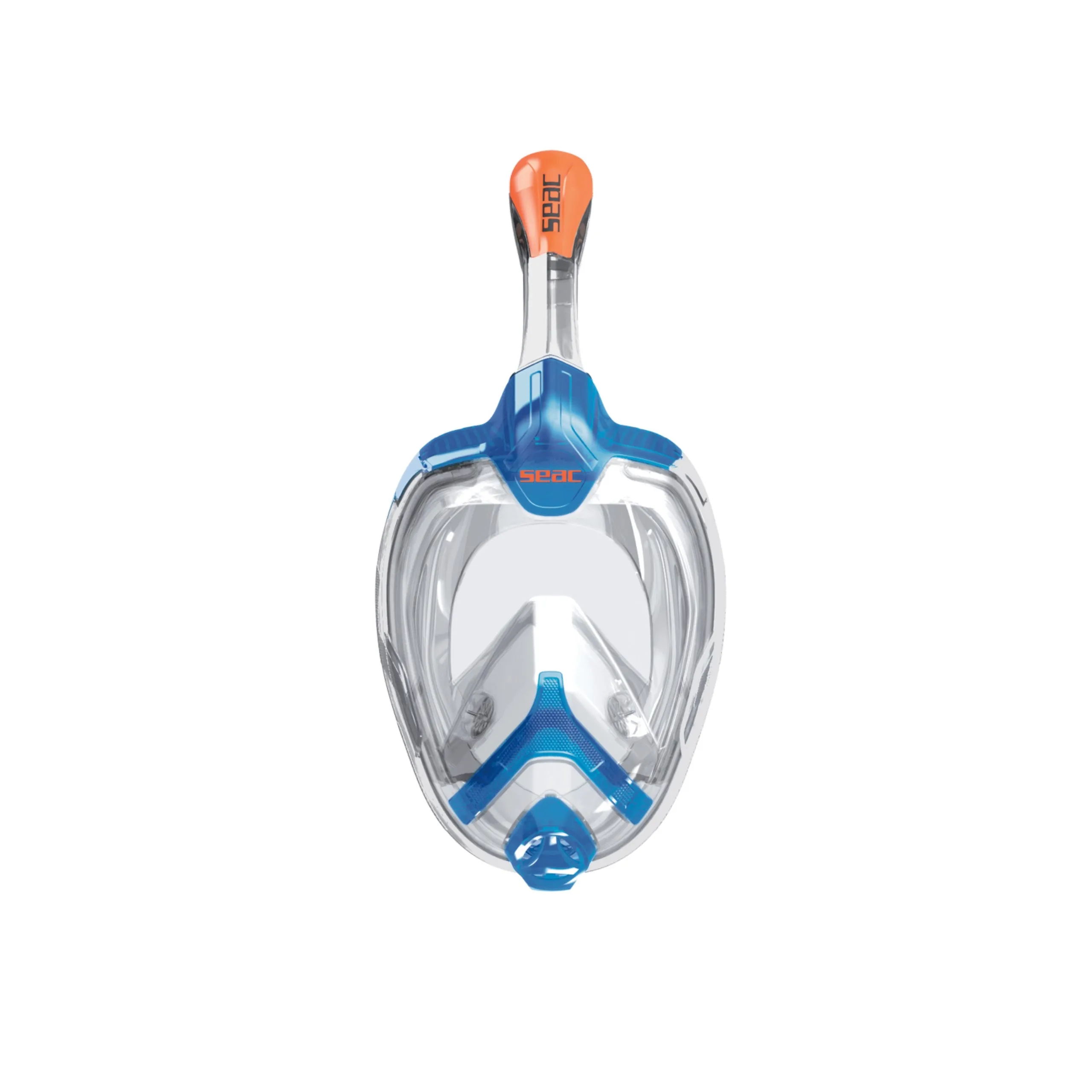 SEAC Unica Full Face Snorkel Mask Blue/Orange
