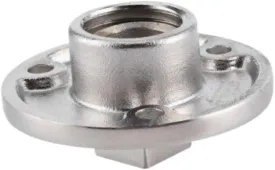 Stainless Steel Garboard Drain Plug for Marine Boat Yacht Kayak Hull Raft - 2.09 Inch Round Wire Plug