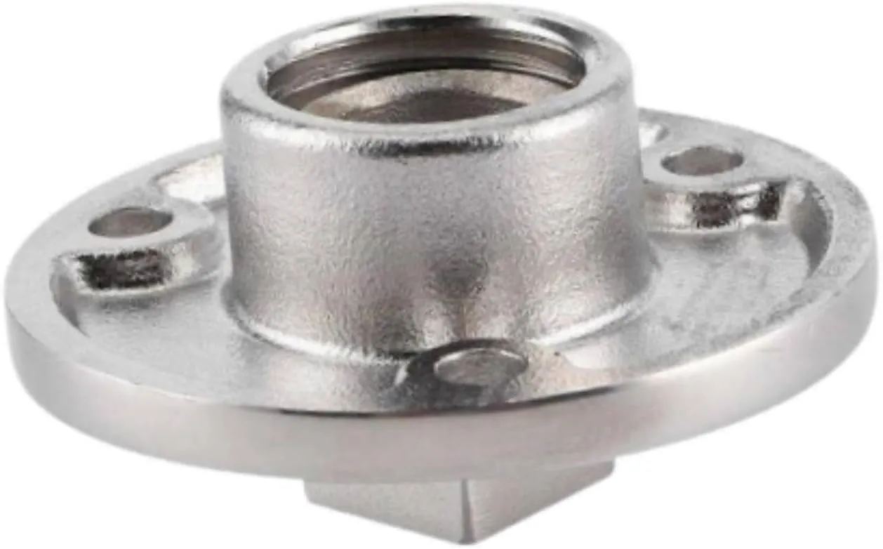 Stainless Steel Garboard Drain Plug for Marine Boat Yacht Kayak Hull Raft - 2.09 Inch Round Wire Plug