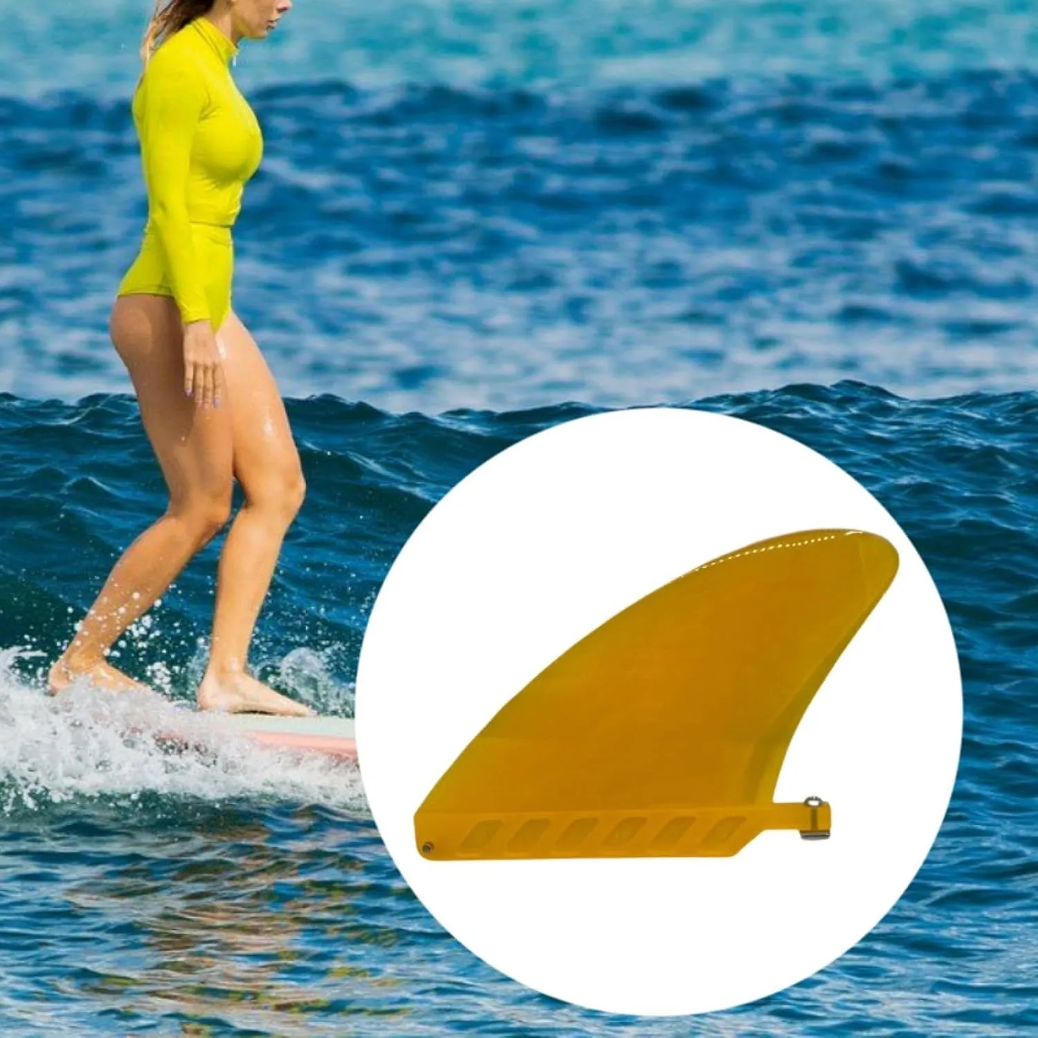 Surfboard Fin Replacement Surfboard Tail Rudder Detachable Kayak Fin Inflatable Paddle Board Fin