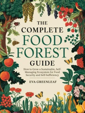 The Complete Food Forest Guide: How to Grow A Sustainable, Self-Managing Ecosystem for Food Security and Self-Sufficiency Hardcover  April 8, 2025