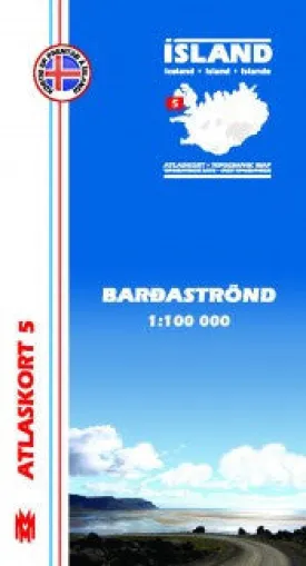 Topographic Map - Barðaströnd