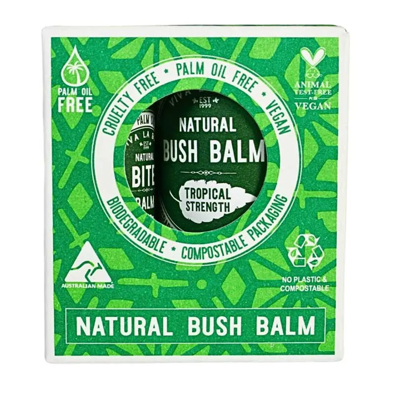 Viva La Body Bush Basics Pack Duo (Bush Balm 60g & Bite Balm 11g)