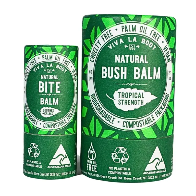 Viva La Body Bush Basics Pack Duo (Bush Balm 60g & Bite Balm 11g)